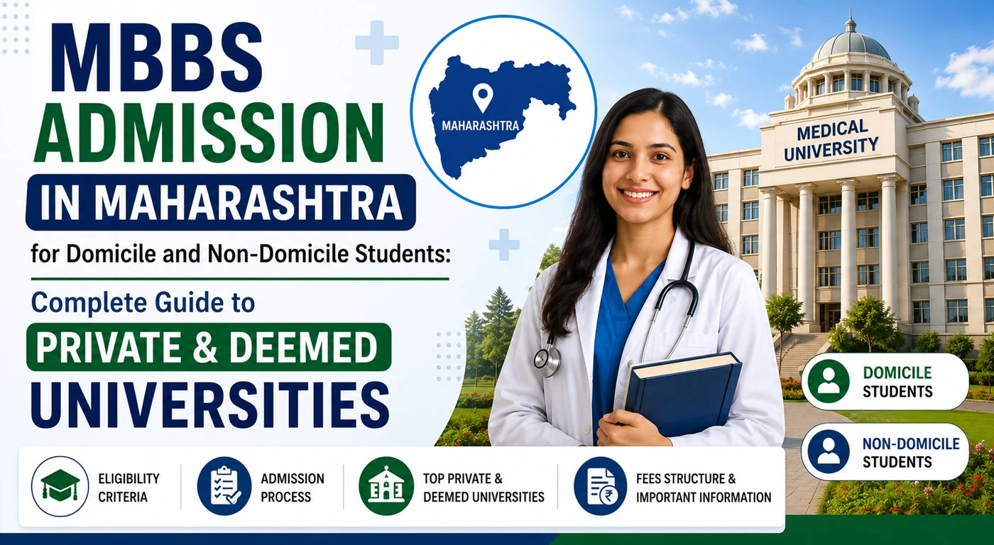MBBS Admission in Maharashtra for Domicile and Non-Domicile Students